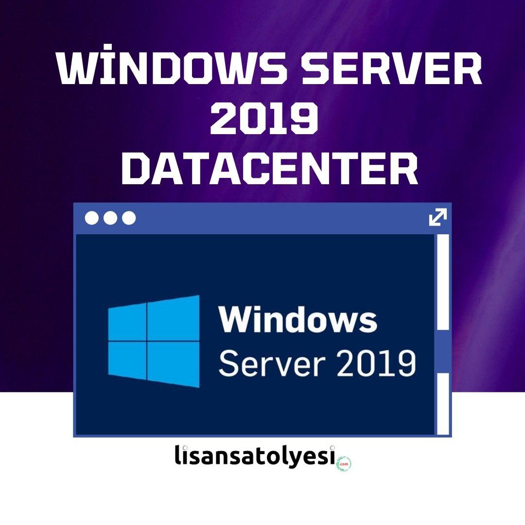 Windows Server 2019 Datacenter - Lisans Atölyesi