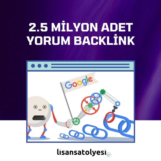 Backlink Paketi (2.5 Milyon Adet)